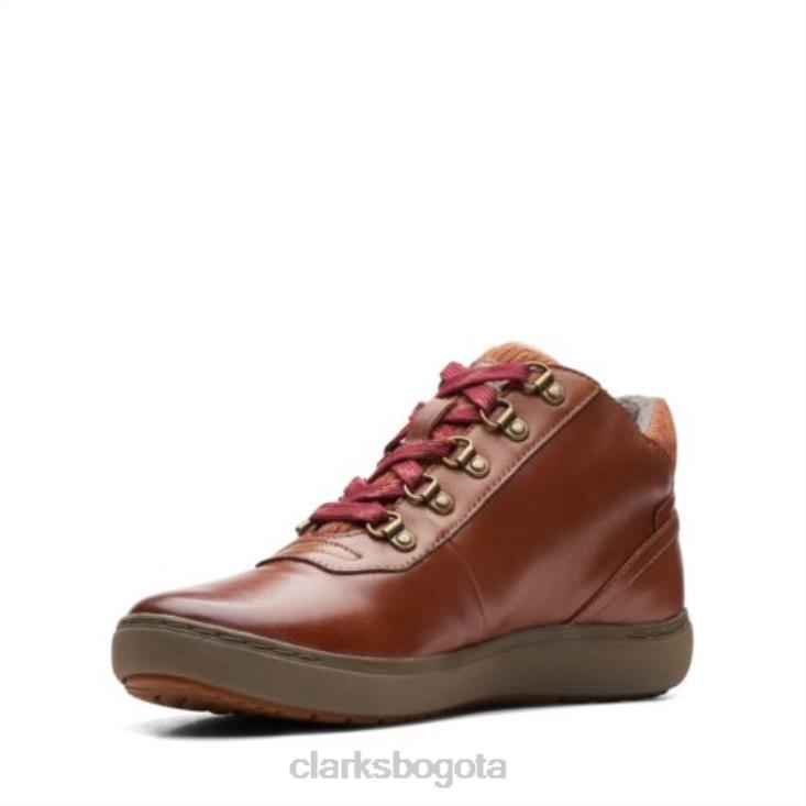 Clarks 0DX8L4118 Clarks de cuero nalle mid dark tan unisexo cuero bronceado oscuro