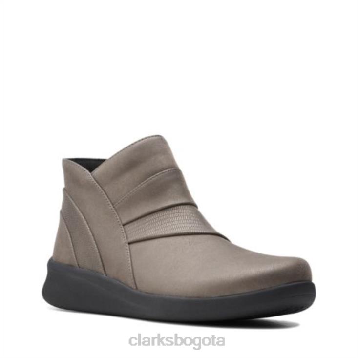 Clarks 0DX8L4121 Clarks peltre oscuro Sillian 20rise unisexo peltre oscuro