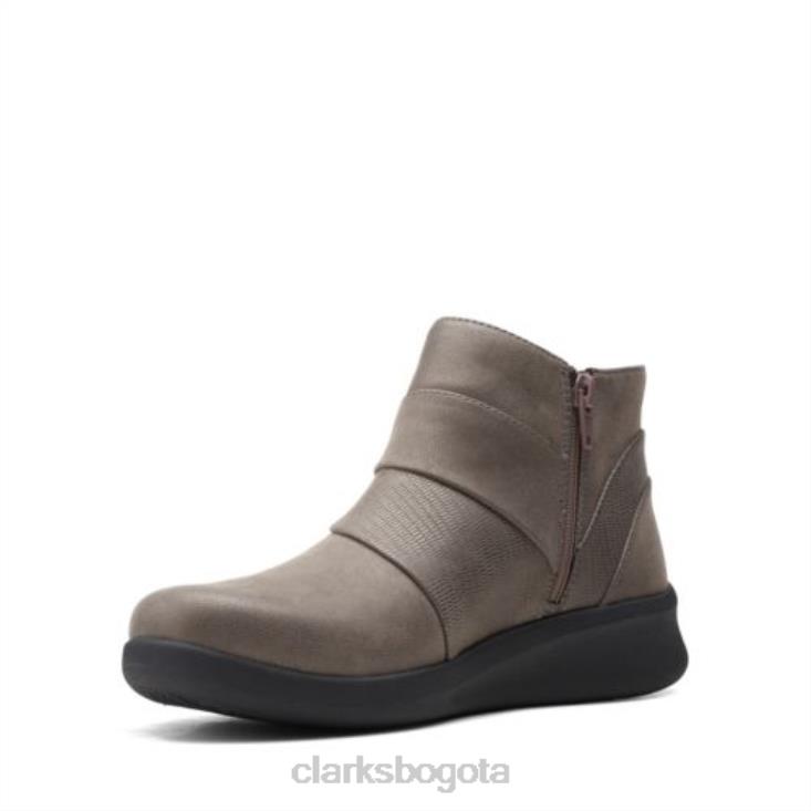 Clarks 0DX8L4121 Clarks peltre oscuro Sillian 20rise unisexo peltre oscuro