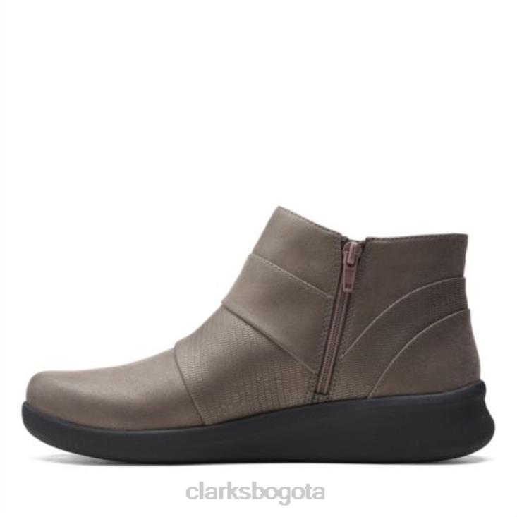 Clarks 0DX8L4121 Clarks peltre oscuro Sillian 20rise unisexo peltre oscuro