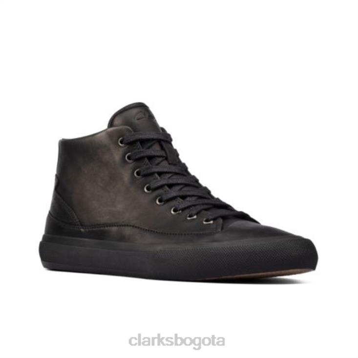 Clarks 0DX8L4127 aceley zip hi clarks cuero negro unisexo cuero negro