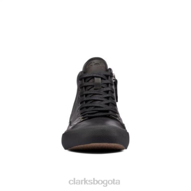Clarks 0DX8L4127 aceley zip hi clarks cuero negro unisexo cuero negro