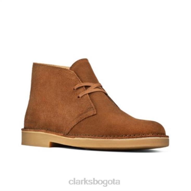 Clarks 0DX8L4130 botas clarks desert 2 ante tostado oscuro mujer gamuza bronceada oscura