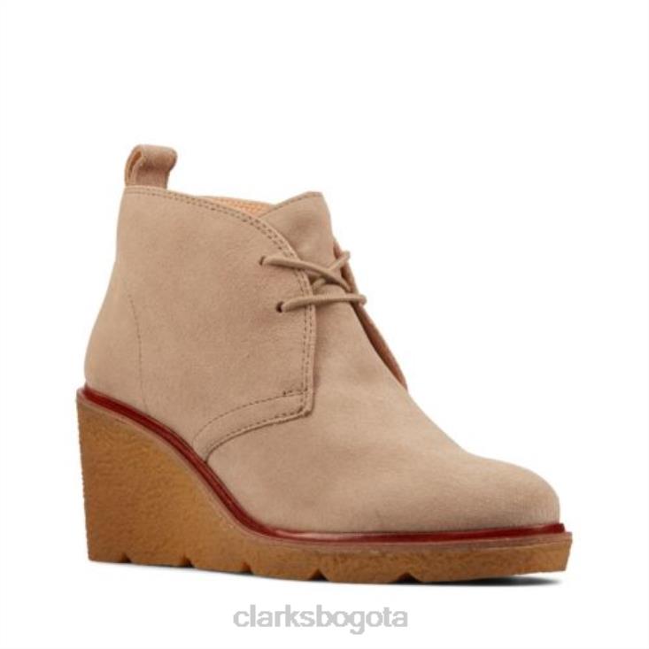 Clarks 0DX8L4132 gamuza arena clarkford d bt clarks unisexo gamuza arena