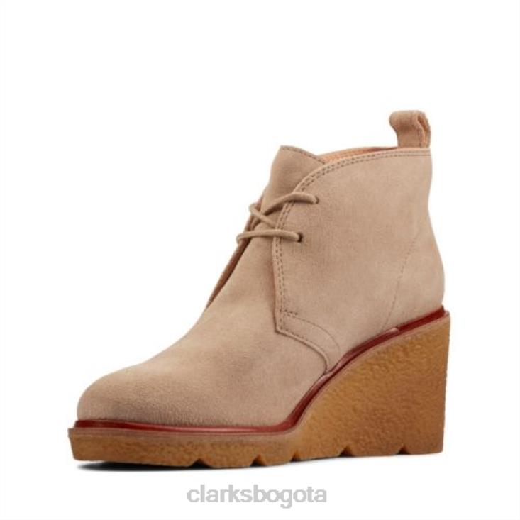 Clarks 0DX8L4132 gamuza arena clarkford d bt clarks unisexo gamuza arena