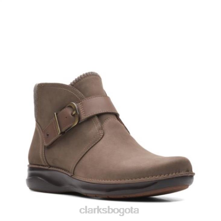 Clarks 0DX8L4135 Appley Mid Clarks nobuck topo unisexo nubuck topo