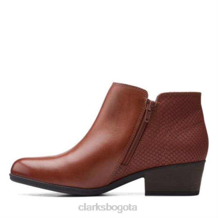 Clarks 0DX8L4143 adreena esperanza clarks mahoga ny unisexo caoba