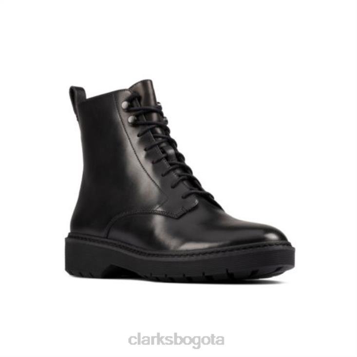Clarks 0DX8L4149 witcombe hi 2 clarks cuero negro unisexo cuero negro