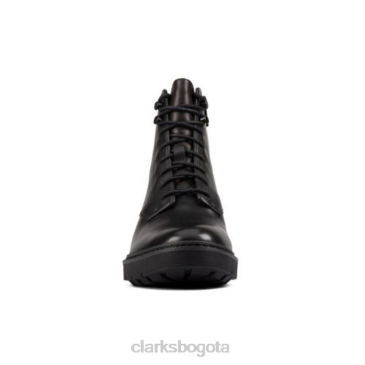 Clarks 0DX8L4149 witcombe hi 2 clarks cuero negro unisexo cuero negro