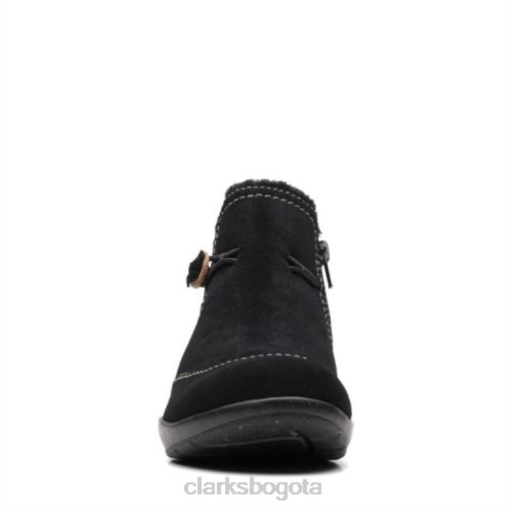 Clarks 0DX8L4153 clarks ante negro rosevilleaster unisexo ante negro