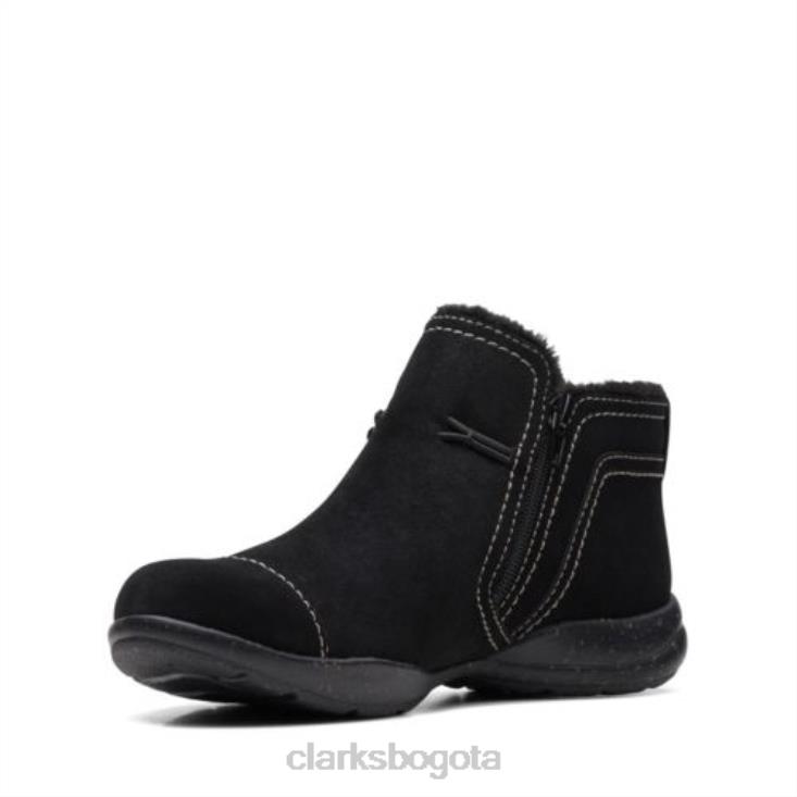 Clarks 0DX8L4153 clarks ante negro rosevilleaster unisexo ante negro