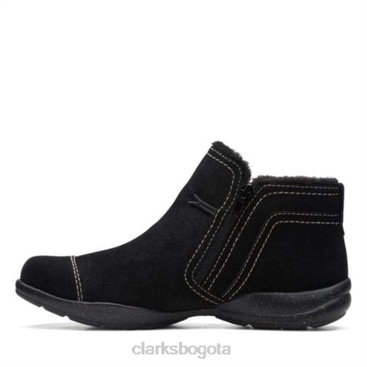 Clarks 0DX8L4153 clarks ante negro rosevilleaster unisexo ante negro
