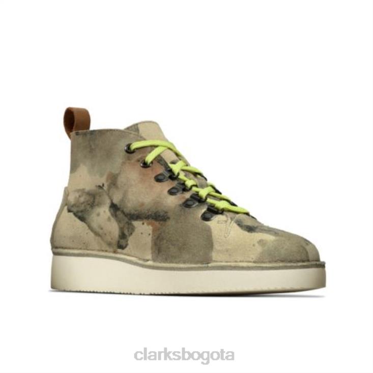 Clarks 0DX8L4156 clarks camo nala blanco roto unisexo camuflaje blanco roto