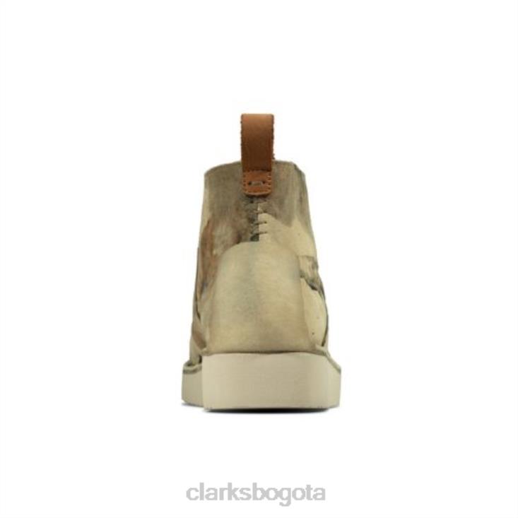 Clarks 0DX8L4156 clarks camo nala blanco roto unisexo camuflaje blanco roto