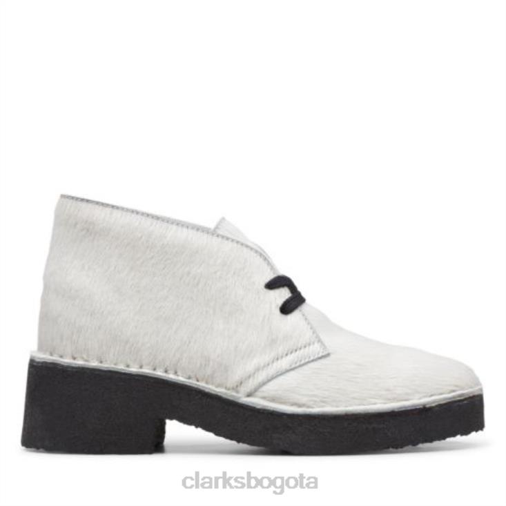 Clarks 0DX8L4162 clarks arisa desierto blanquecino peludo unisexo blanquecino peludo