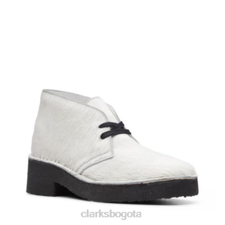 Clarks 0DX8L4162 clarks arisa desierto blanquecino peludo unisexo blanquecino peludo