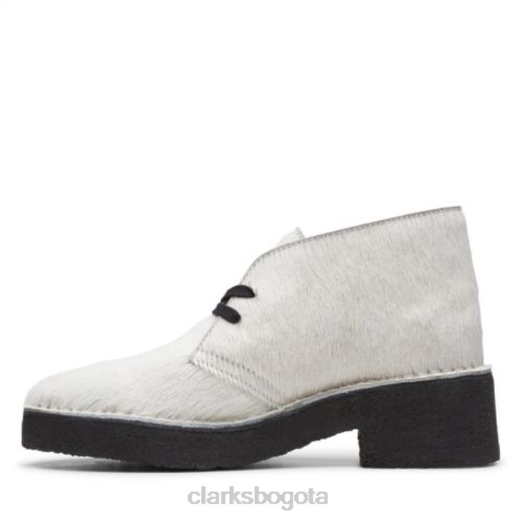 Clarks 0DX8L4162 clarks arisa desierto blanquecino peludo unisexo blanquecino peludo
