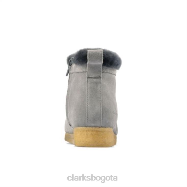 Clarks 0DX8L4169 clarks azul gris ante wallabee frost unisexo gamuza gris azul