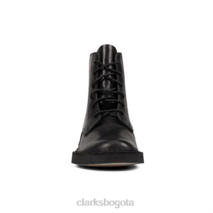 Clarks 0DX8L4171 clarks desert mali pulidos negros unisexo negro pulido