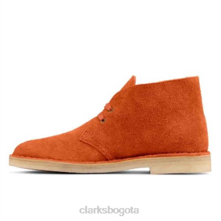 Clarks 0DX8L4173 bota desierto clarks ginger ante mujer gamuza jengibre