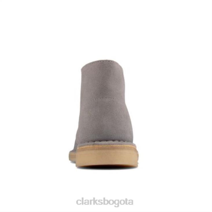 Clarks 0DX8L4175 bota safari clarks ante azul gris mujer gamuza gris azul