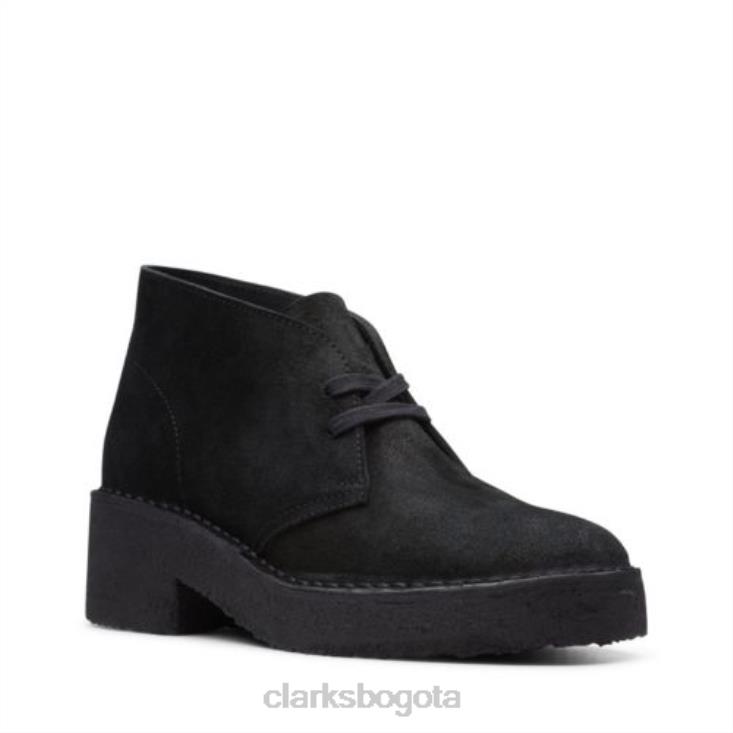 Clarks 0DX8L4180 clarks del desierto sde arisa negros unisexo negro