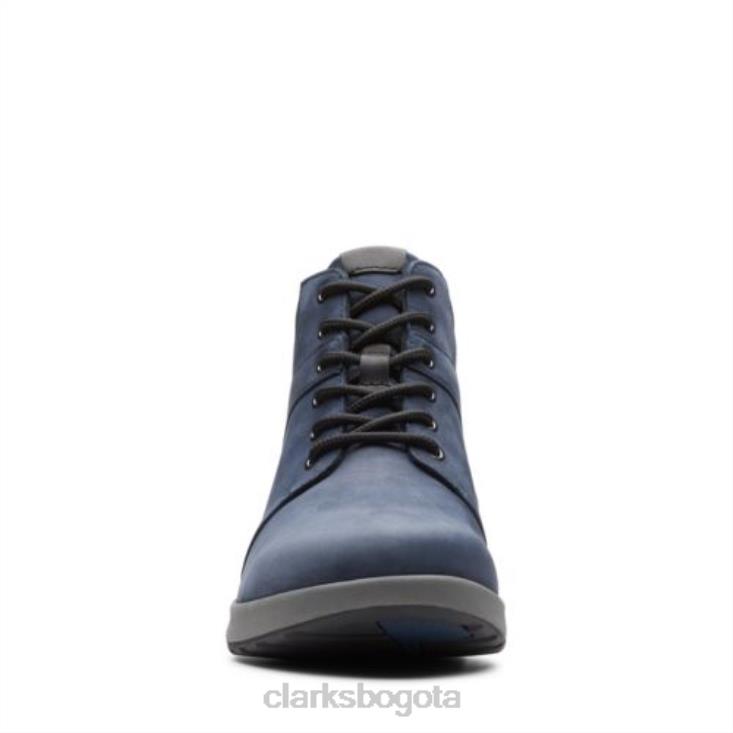 Clarks 0DX8L4181 un adorn walk clarks azul marino nubuck unisexo nubuck azul marino