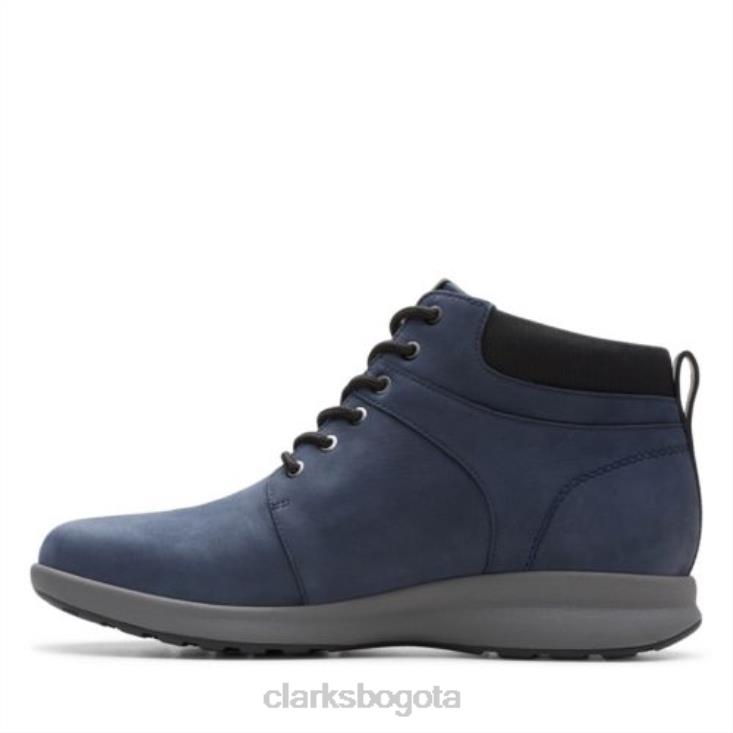 Clarks 0DX8L4181 un adorn walk clarks azul marino nubuck unisexo nubuck azul marino