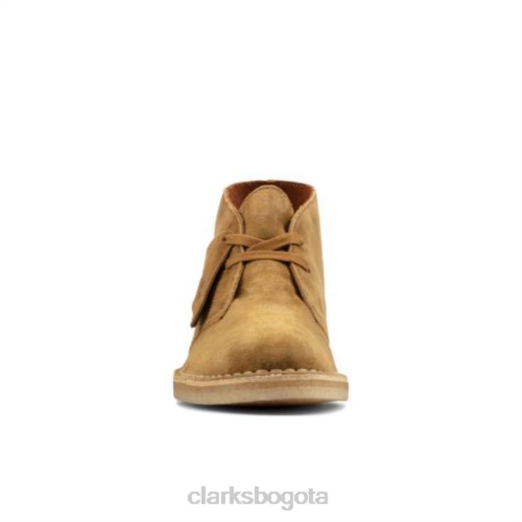 Clarks 0DX8L4185 botas safari de gamuza color canela clarks mujer gamuza color canela
