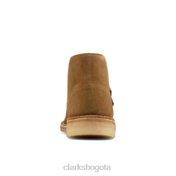 Clarks 0DX8L4185 botas safari de gamuza color canela clarks mujer gamuza color canela