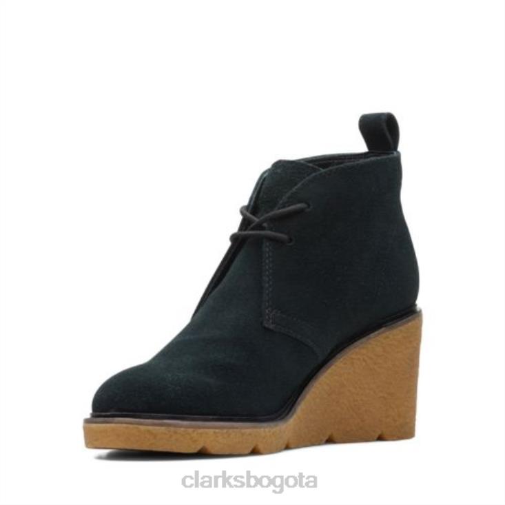 Clarks 0DX8L4186 clarks clarkford d bt ante negro unisexo ante negro