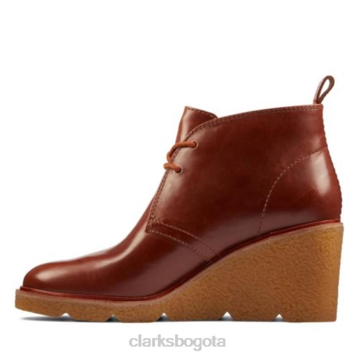 Clarks 0DX8L4188 clarks cuero tostado oscuro clarkford d bt unisexo cuero bronceado oscuro