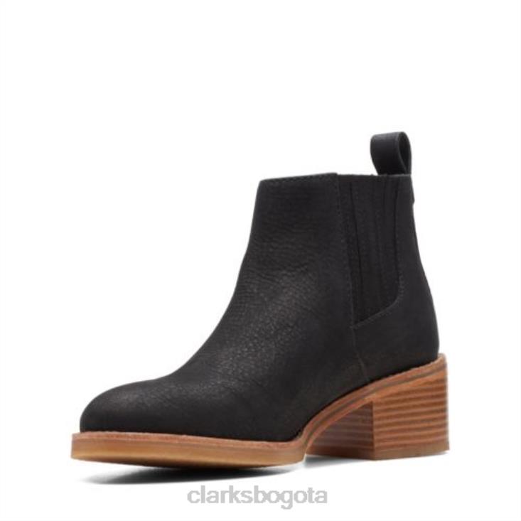 Clarks 0DX8L4194 clarks colonia top nobuk negro unisexo nubuck negro