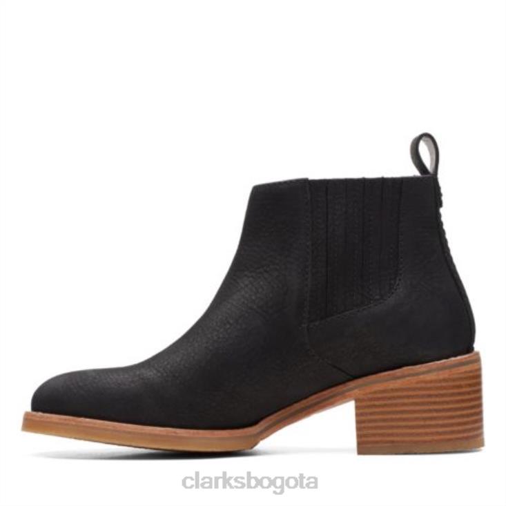 Clarks 0DX8L4194 clarks colonia top nobuk negro unisexo nubuck negro