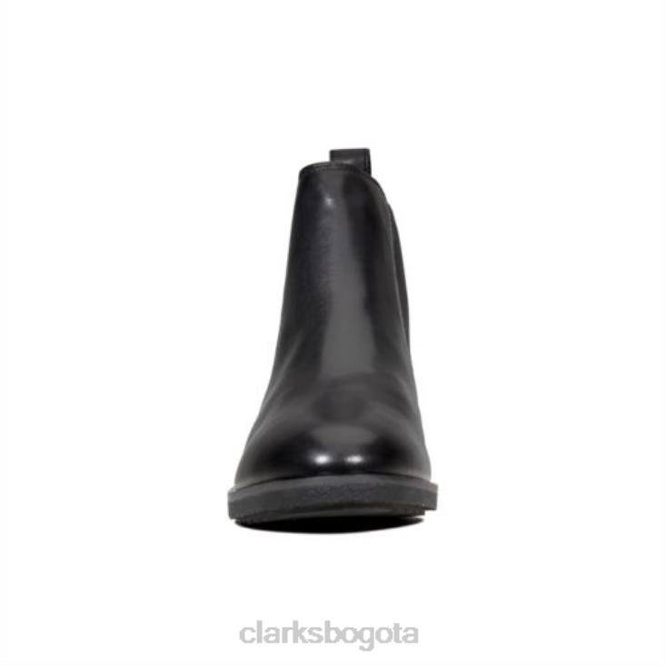 Clarks 0DX8L4199 griff plaza clarks cuero negro unisexo cuero negro
