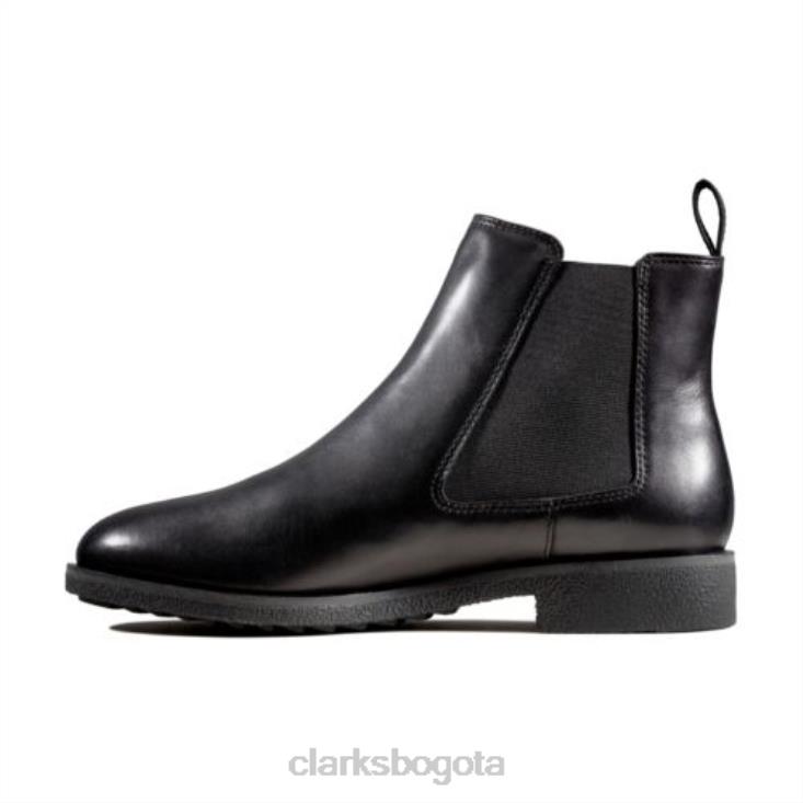 Clarks 0DX8L4199 griff plaza clarks cuero negro unisexo cuero negro