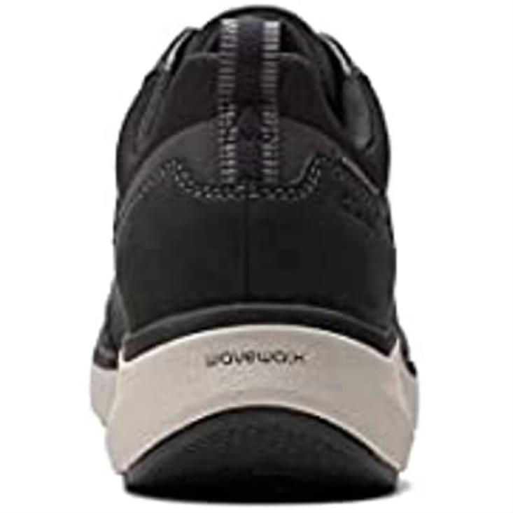 Clarks 0DX8L42 Zapatillas de andar clarks wave 2 lace tex nobuck negro mujer mujer