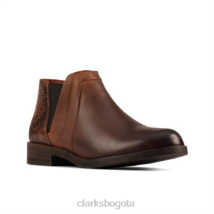 Clarks 0DX8L4202 clarks demi2 beat bronceado combi unisexo combinación bronceado