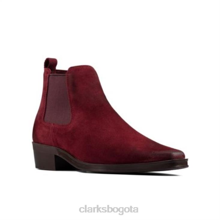 Clarks 0DX8L4205 clarks alcina top merlot ante unisexo ante merlot