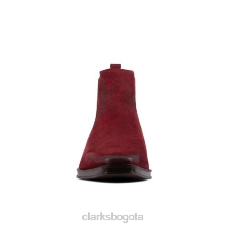 Clarks 0DX8L4205 clarks alcina top merlot ante unisexo ante merlot