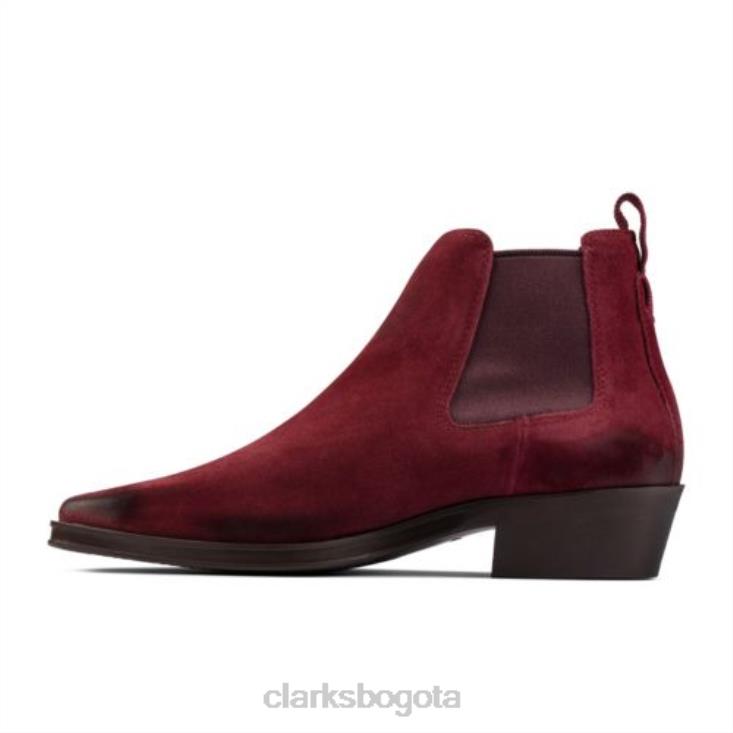 Clarks 0DX8L4205 clarks alcina top merlot ante unisexo ante merlot