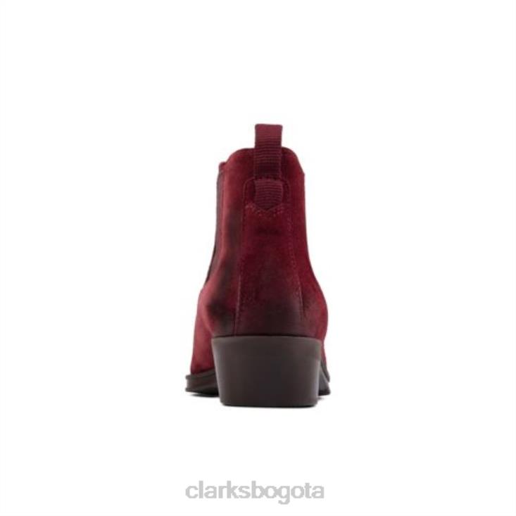 Clarks 0DX8L4205 clarks alcina top merlot ante unisexo ante merlot