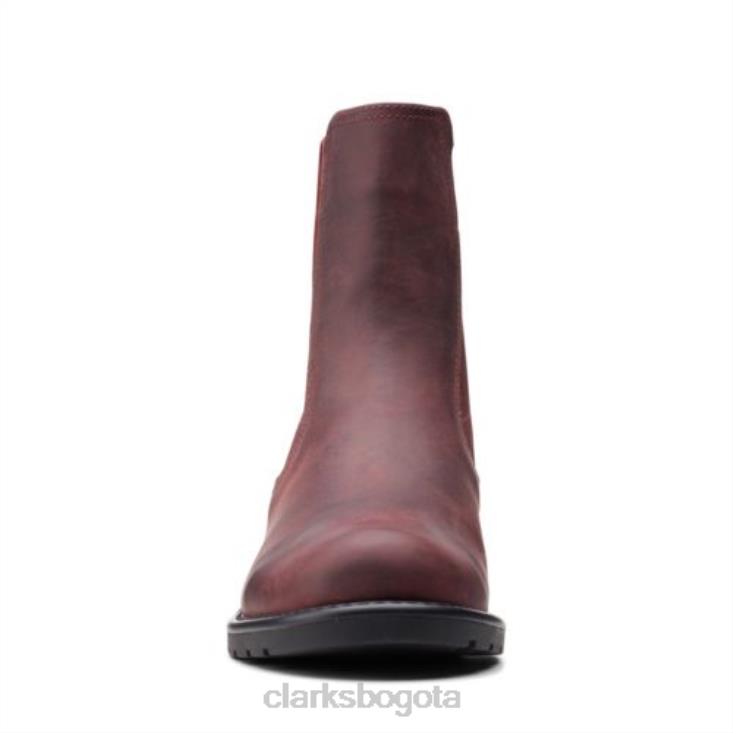 Clarks 0DX8L4206 clarks de cuero orinoco club merlot unisexo cuero merlot