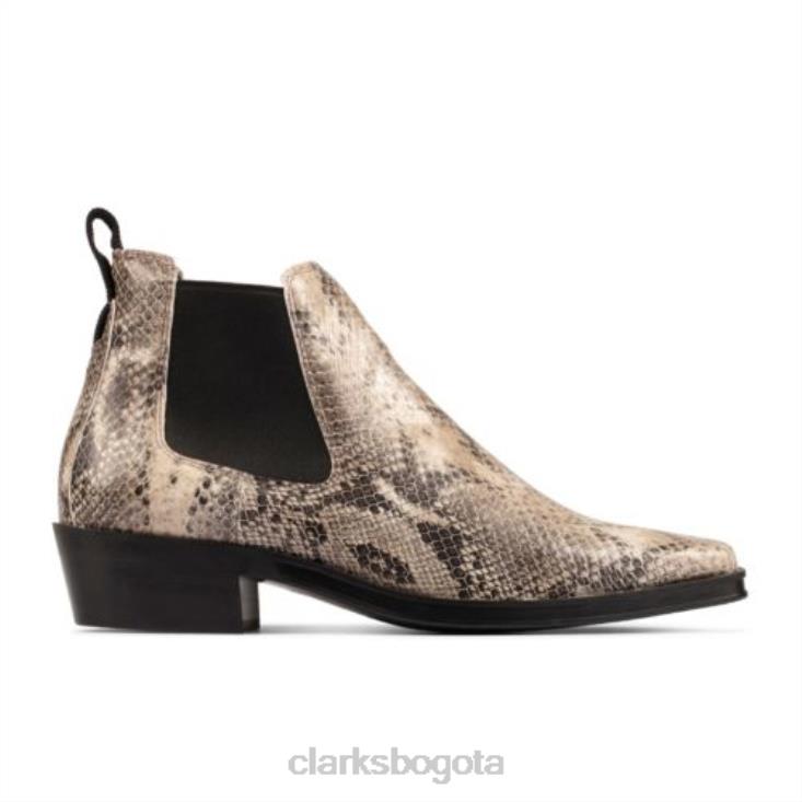 Clarks 0DX8L4207 alcina top clarks serpiente gris unisexo serpiente gris