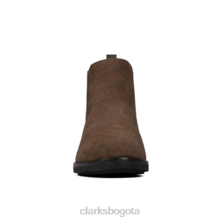 Clarks 0DX8L4214 Clarks de gamuza militar Griff Plaza unisexo gamuza militar