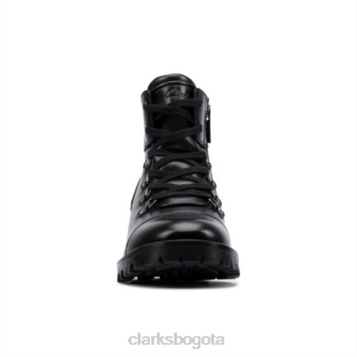 Clarks 0DX8L4219 clarks de cuero negro roseleigh sky unisexo cuero negro