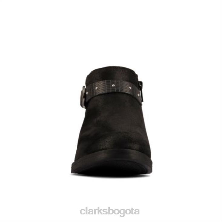 Clarks 0DX8L4222 clarks de ante negro demi 2 tonos unisexo ante negro