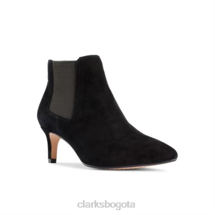 Clarks 0DX8L4224 clarks laina 55 bota 2 de gamuza negra mujer ante negro