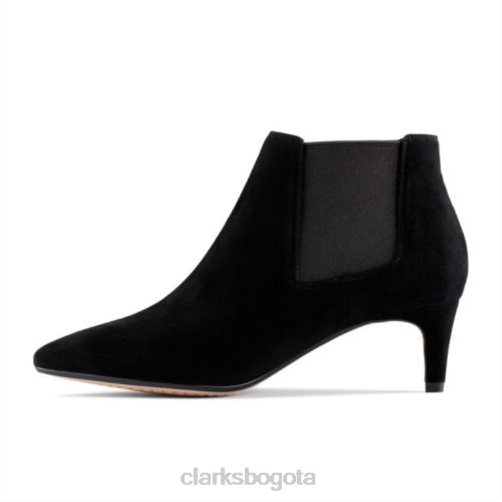 Clarks 0DX8L4224 clarks laina 55 bota 2 de gamuza negra mujer ante negro