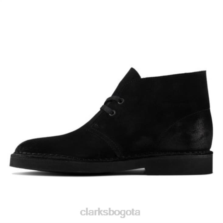 Clarks 0DX8L4230 bota desierto 2 clarks negras mujer negro